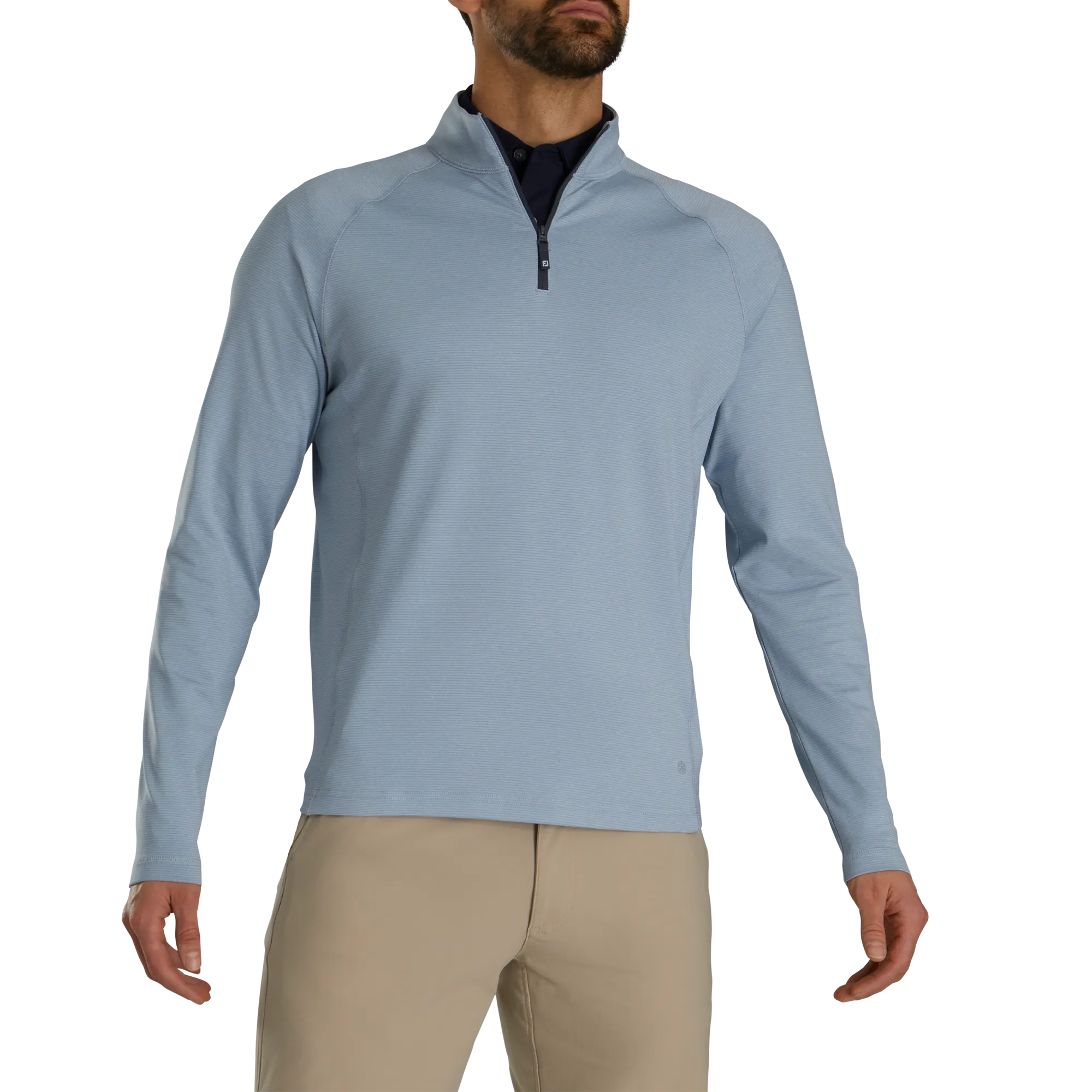 2024 FootJoy Men's Thermoseries Brushed Back Midlayer -  Grey