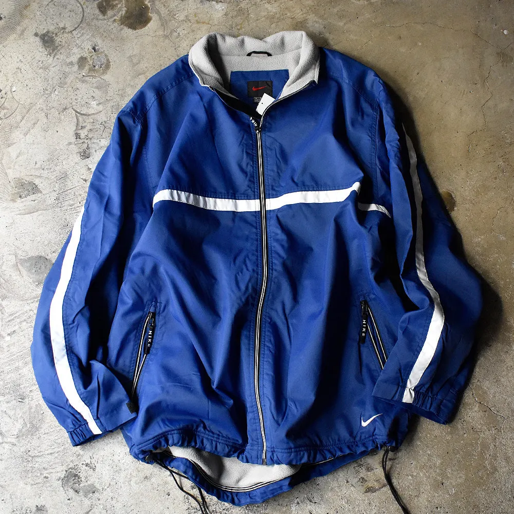 90's NIKE フルジップ ナイロンジャケット フリースライナー 231228