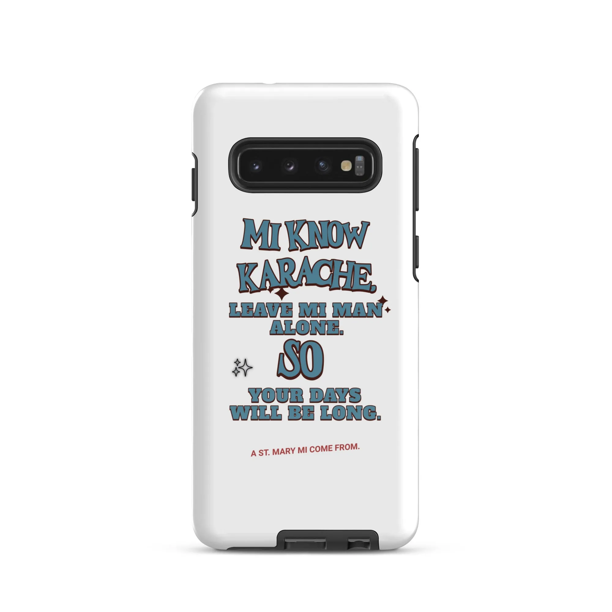 A St. Mary- Tough case for Samsung - Jamaican phone case, Customized Jamaican phone case, funny Jamaican phone case