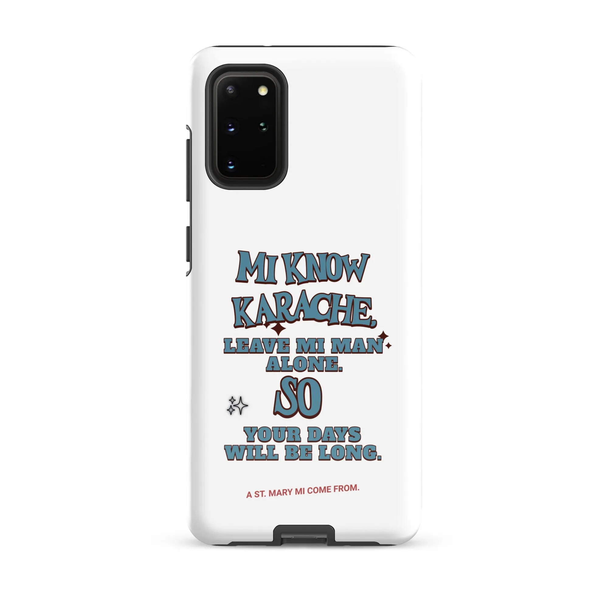 A St. Mary- Tough case for Samsung - Jamaican phone case, Customized Jamaican phone case, funny Jamaican phone case