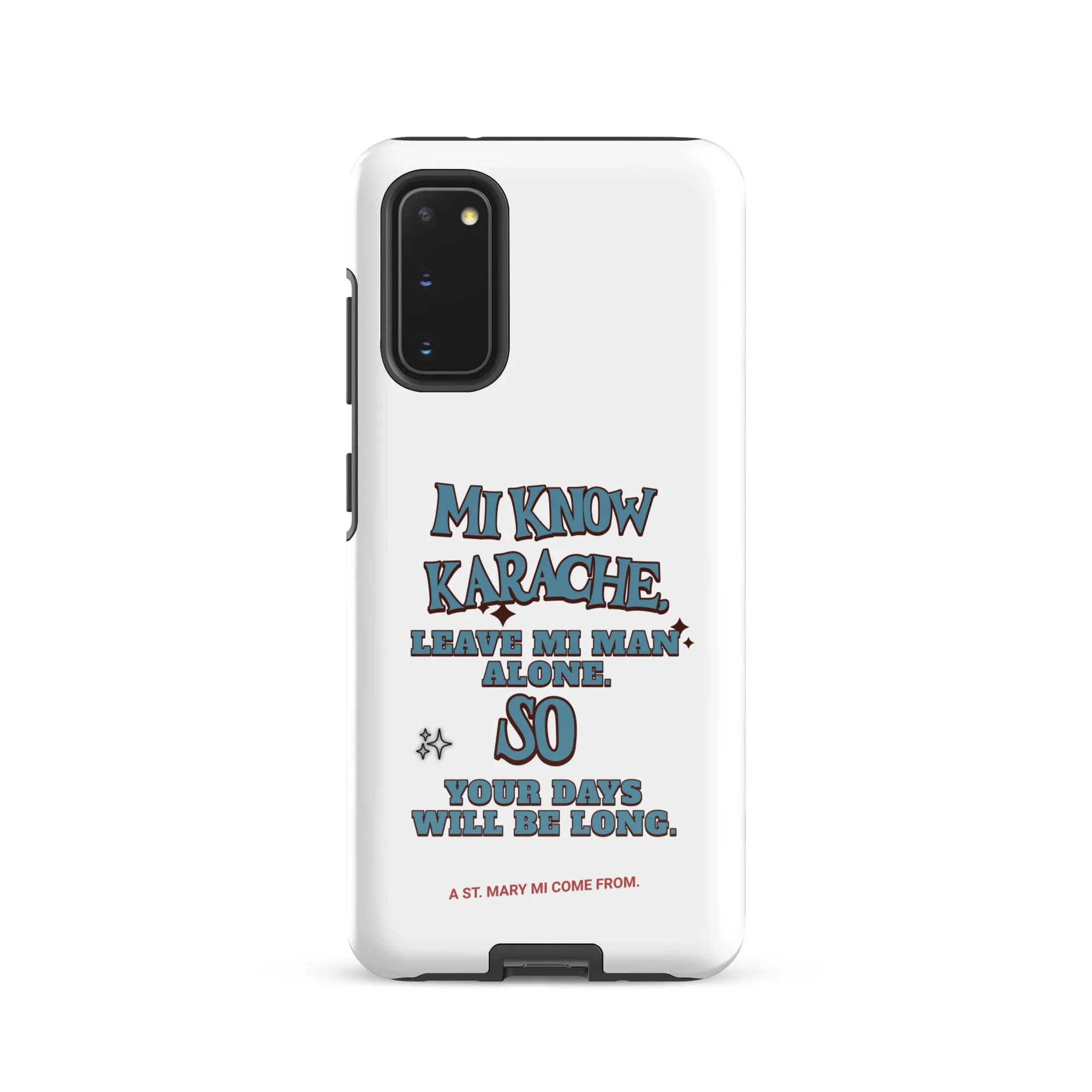 A St. Mary- Tough case for Samsung - Jamaican phone case, Customized Jamaican phone case, funny Jamaican phone case