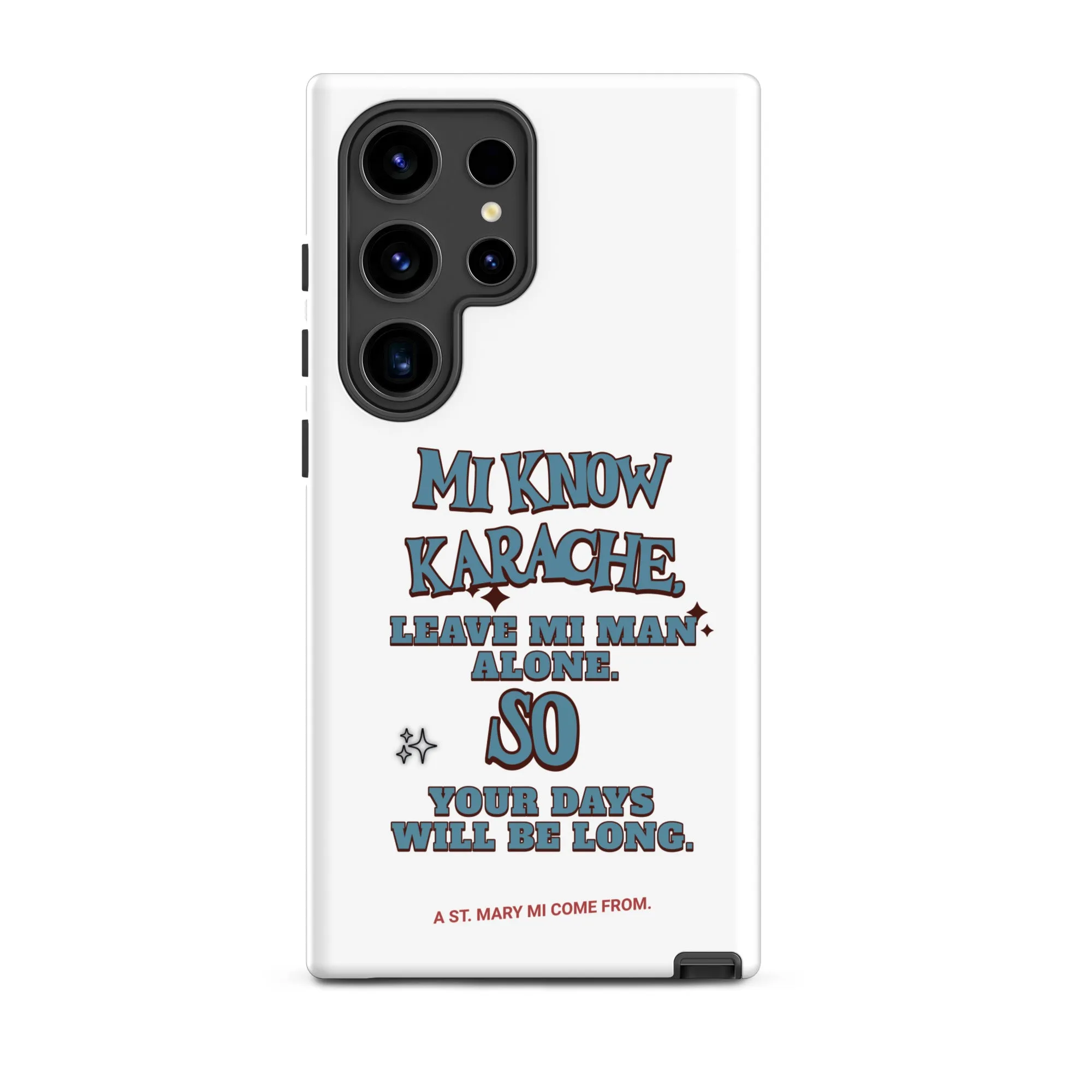 A St. Mary- Tough case for Samsung - Jamaican phone case, Customized Jamaican phone case, funny Jamaican phone case
