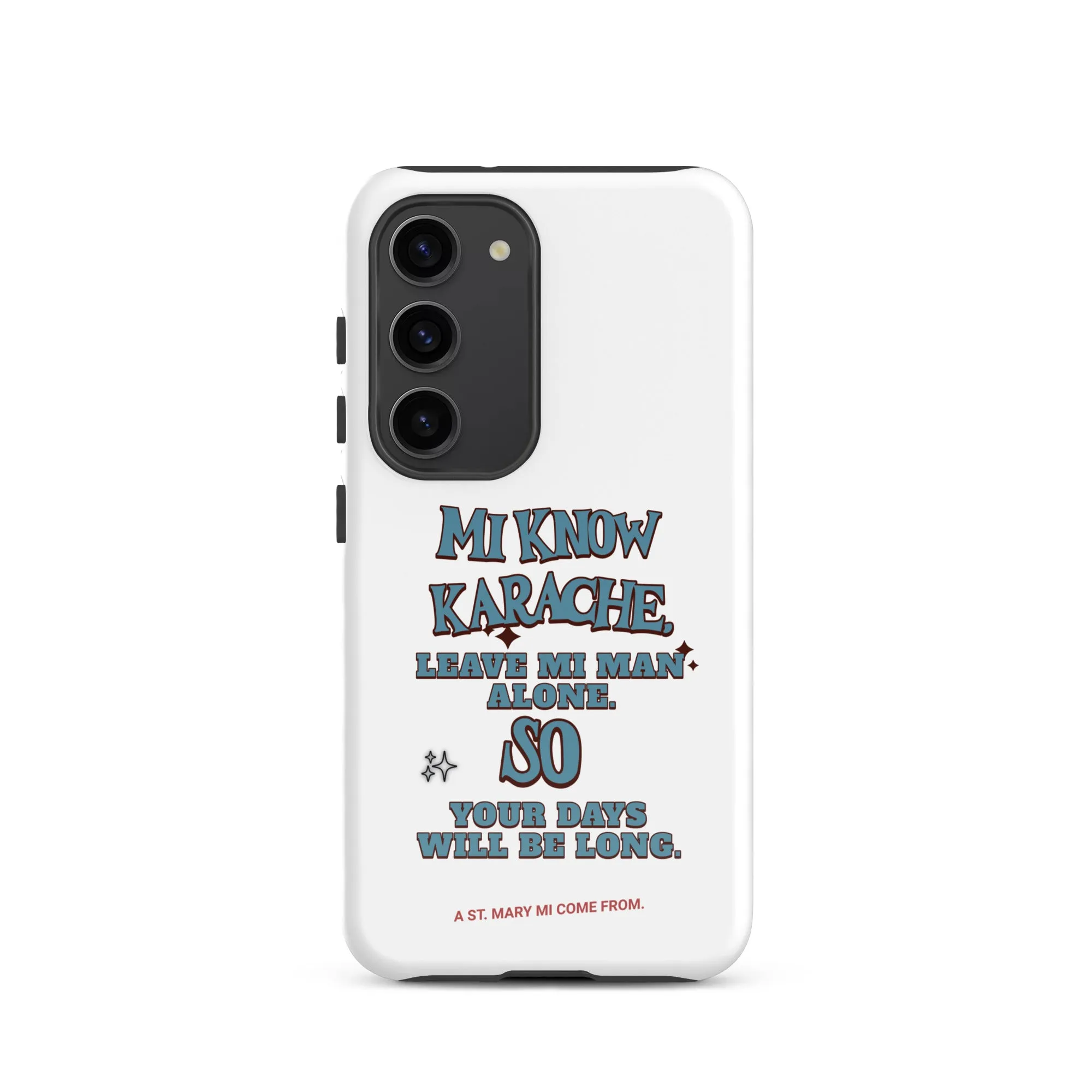 A St. Mary- Tough case for Samsung - Jamaican phone case, Customized Jamaican phone case, funny Jamaican phone case