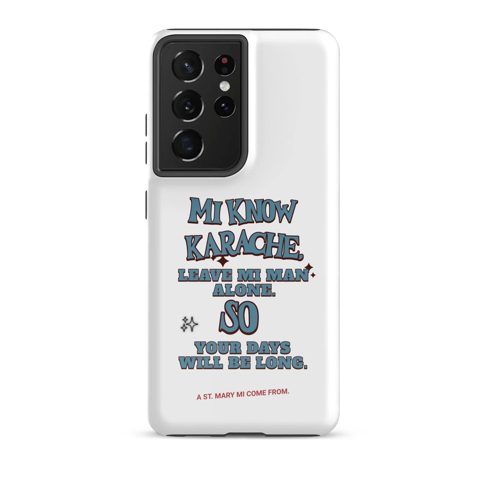 A St. Mary- Tough case for Samsung - Jamaican phone case, Customized Jamaican phone case, funny Jamaican phone case