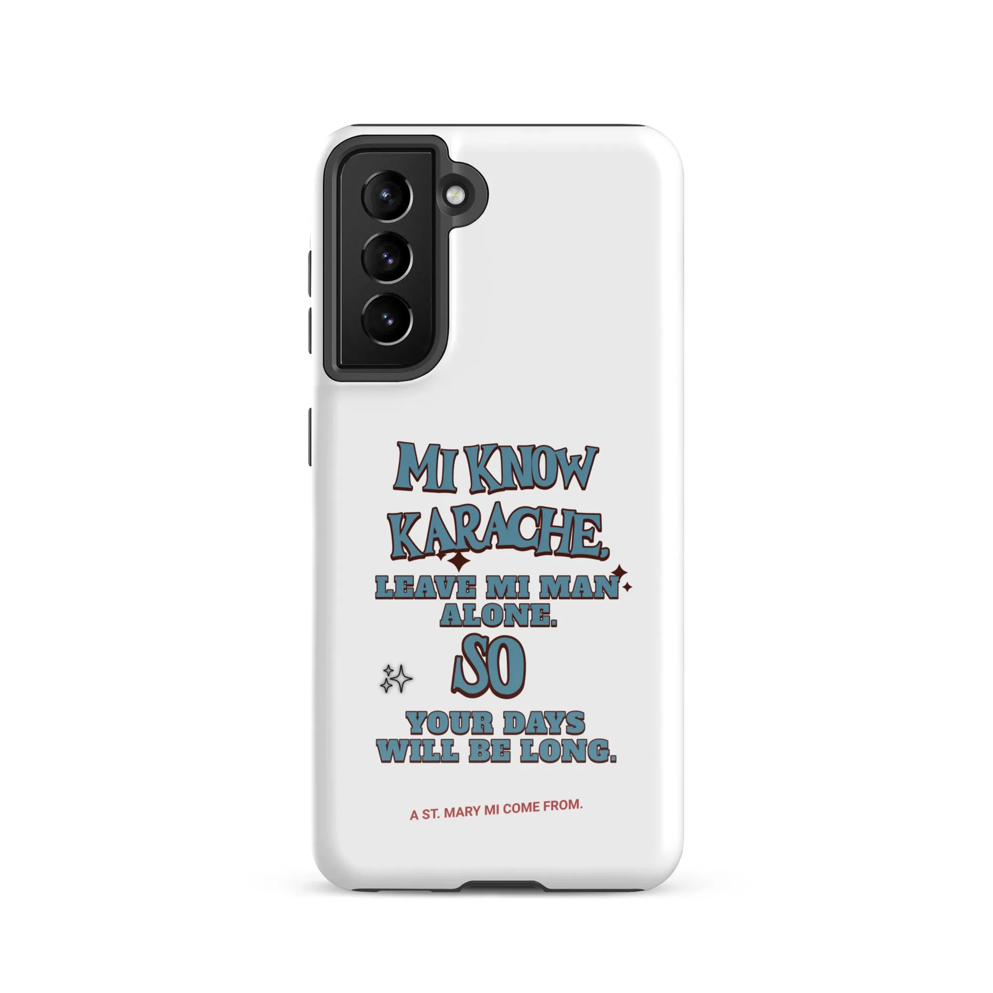A St. Mary- Tough case for Samsung - Jamaican phone case, Customized Jamaican phone case, funny Jamaican phone case