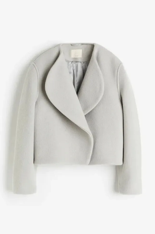 A&A Zaria Autumn V-neck Long Sleeve Coat