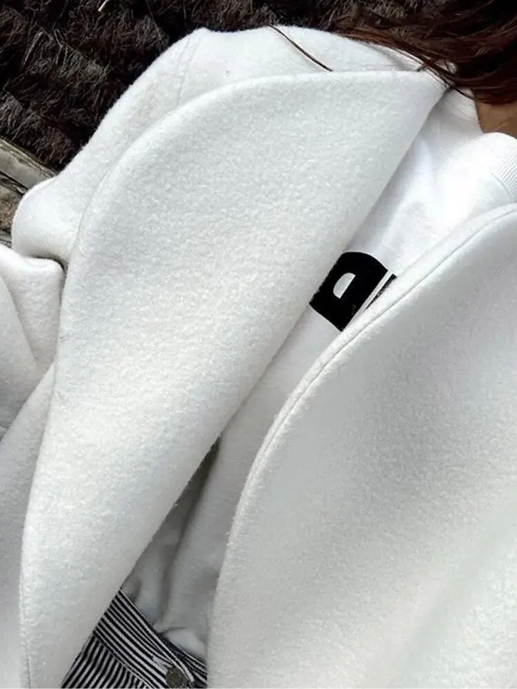 A&A Zaria Autumn V-neck Long Sleeve Coat