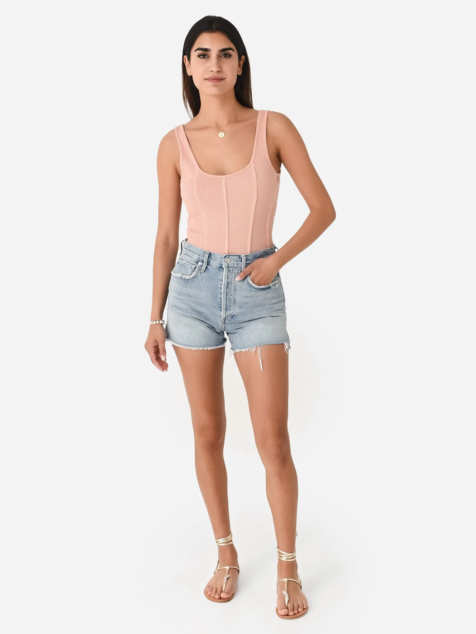 Agolde Women's Elna Bodysuit