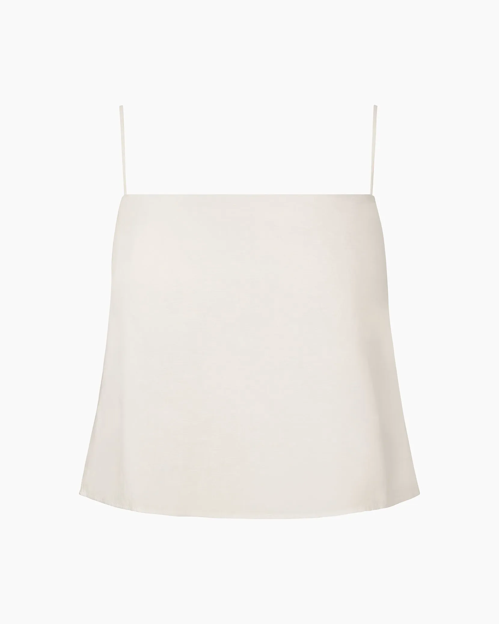 Air Linen Square Neck Tank Top