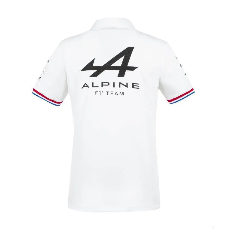 Alpine Womens Polo, Team, White, 2021