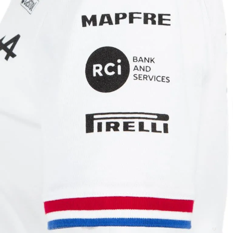 Alpine Womens Polo, Team, White, 2021