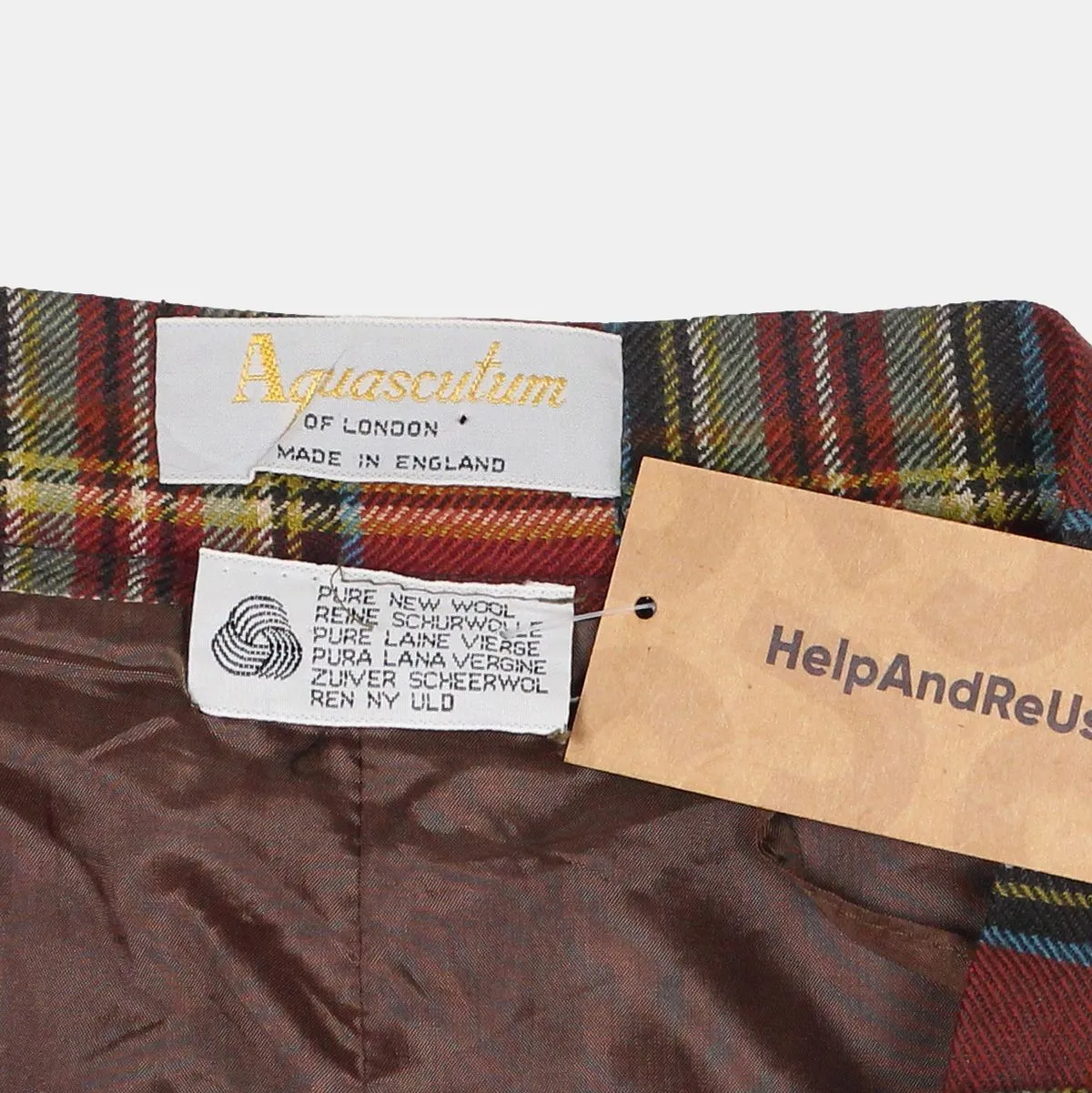 Aquascutum Pleated Skirt