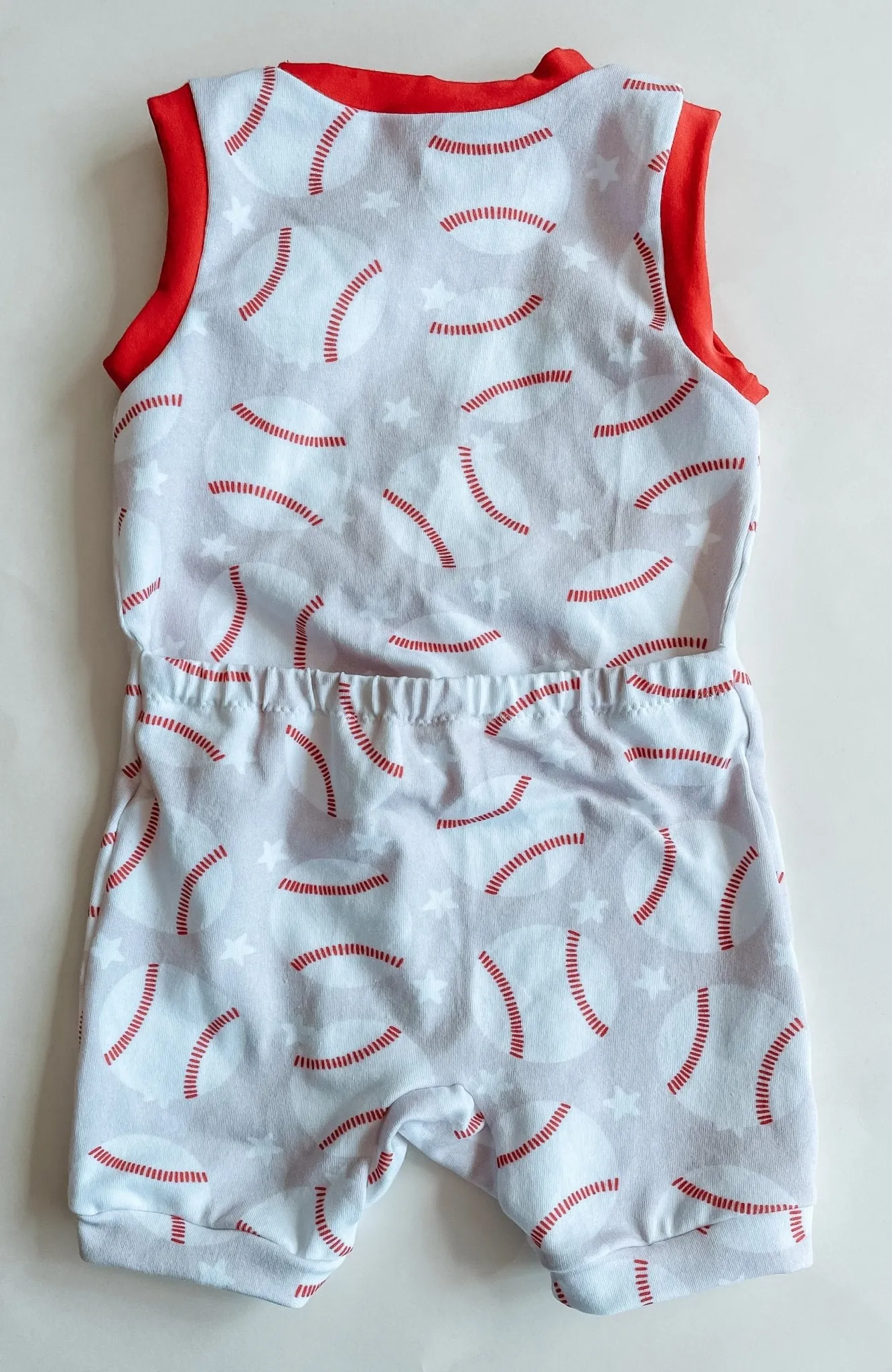 Baby Baseball Romper