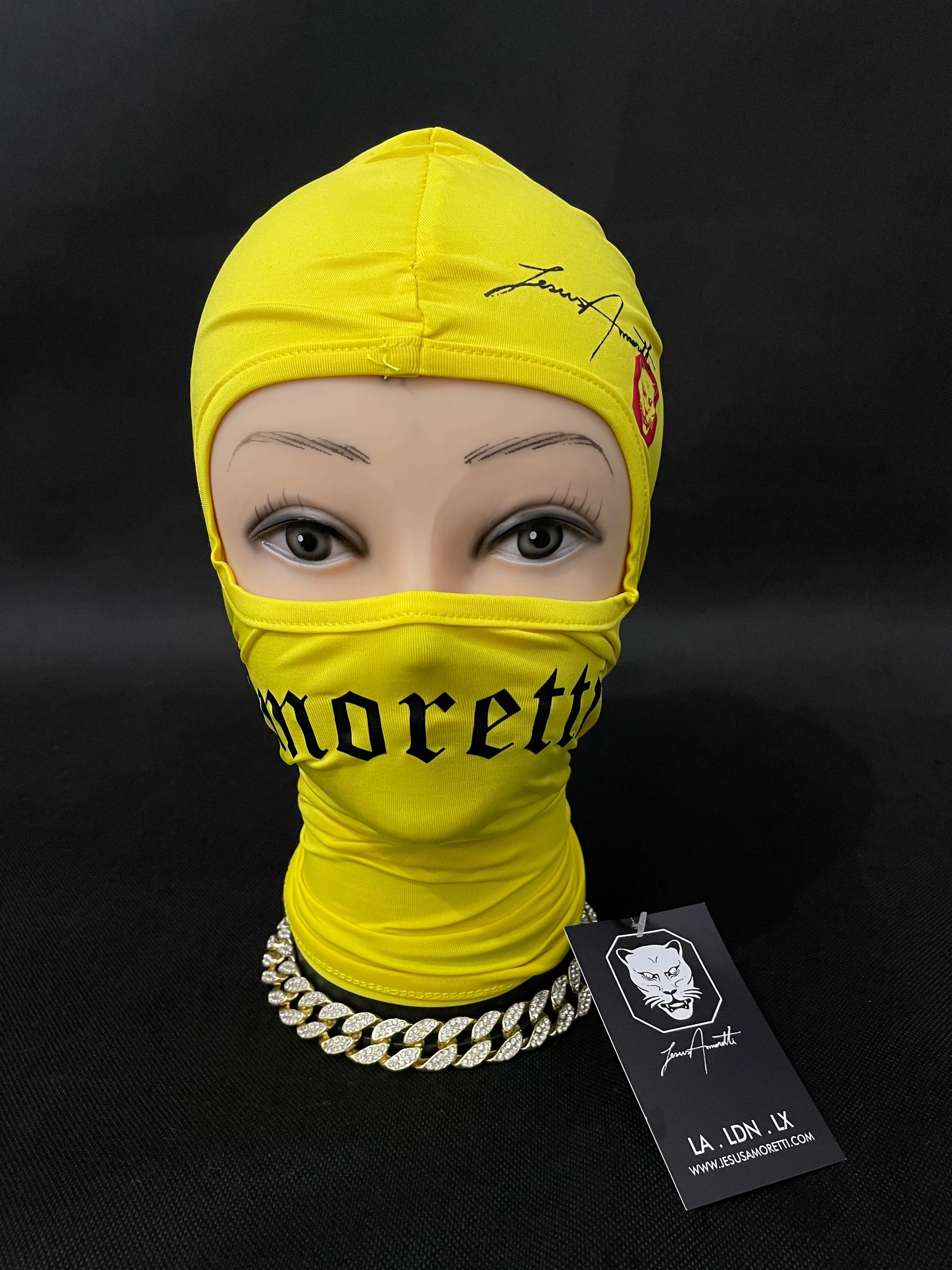Balaclava Amoretti Amarela