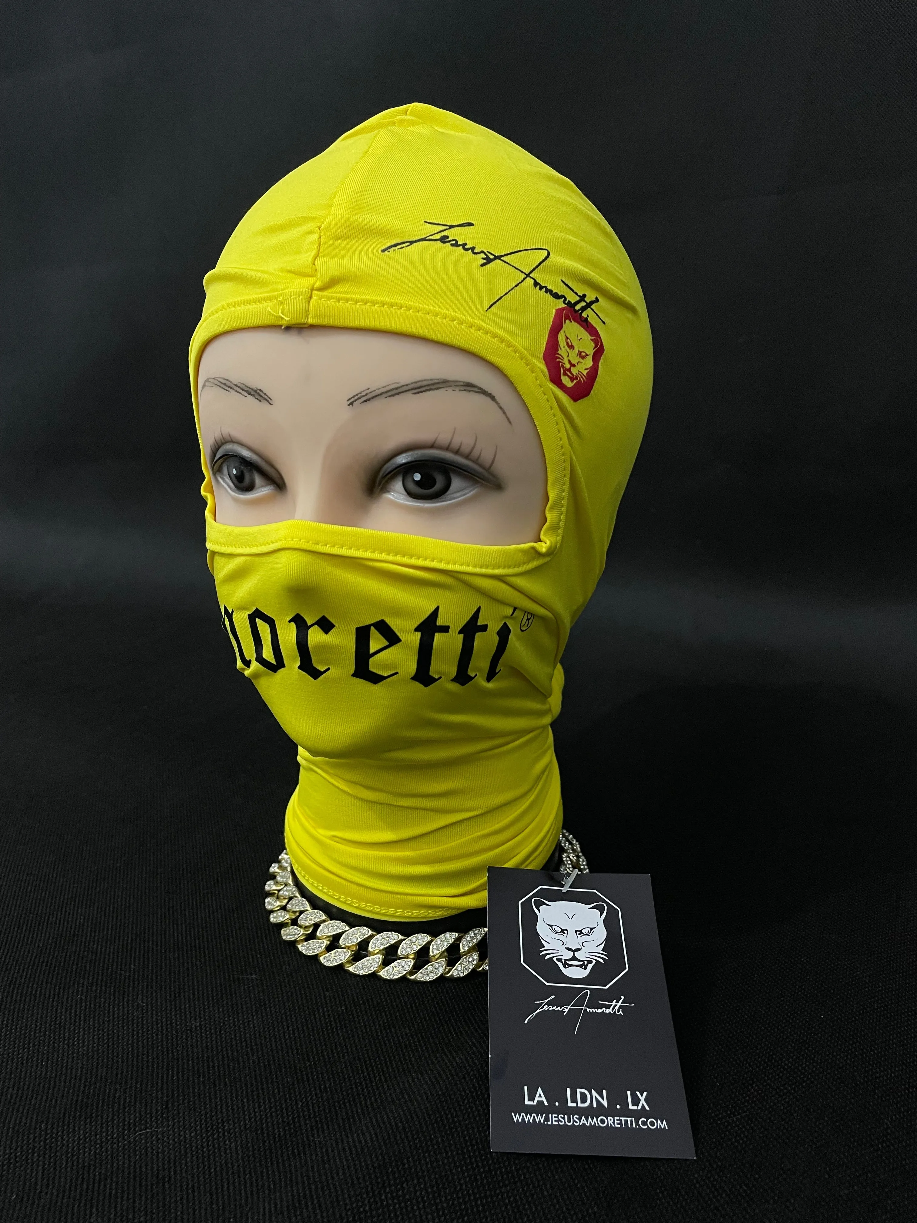 Balaclava Amoretti Amarela