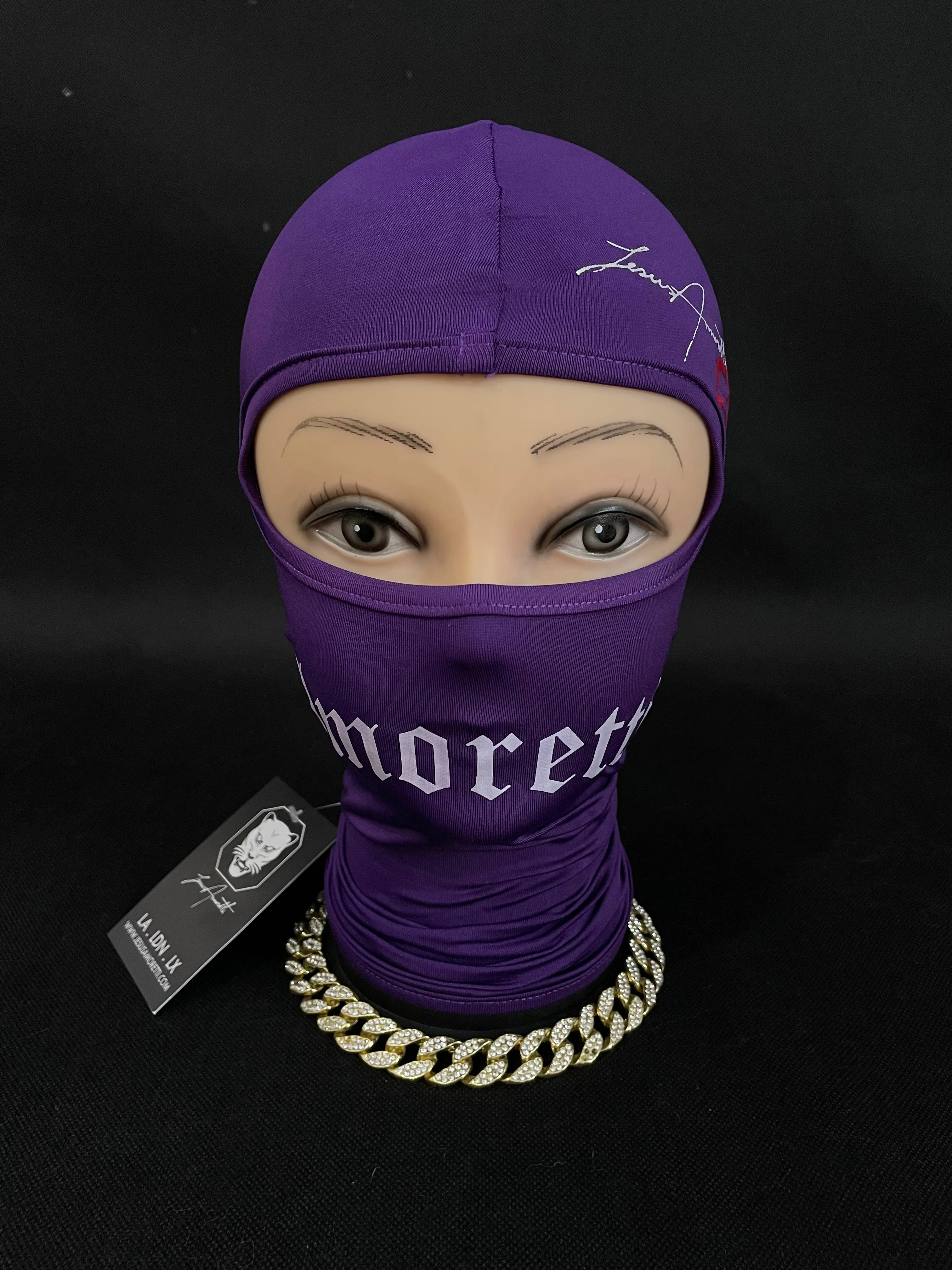 Balaclava Amoretti Roxa