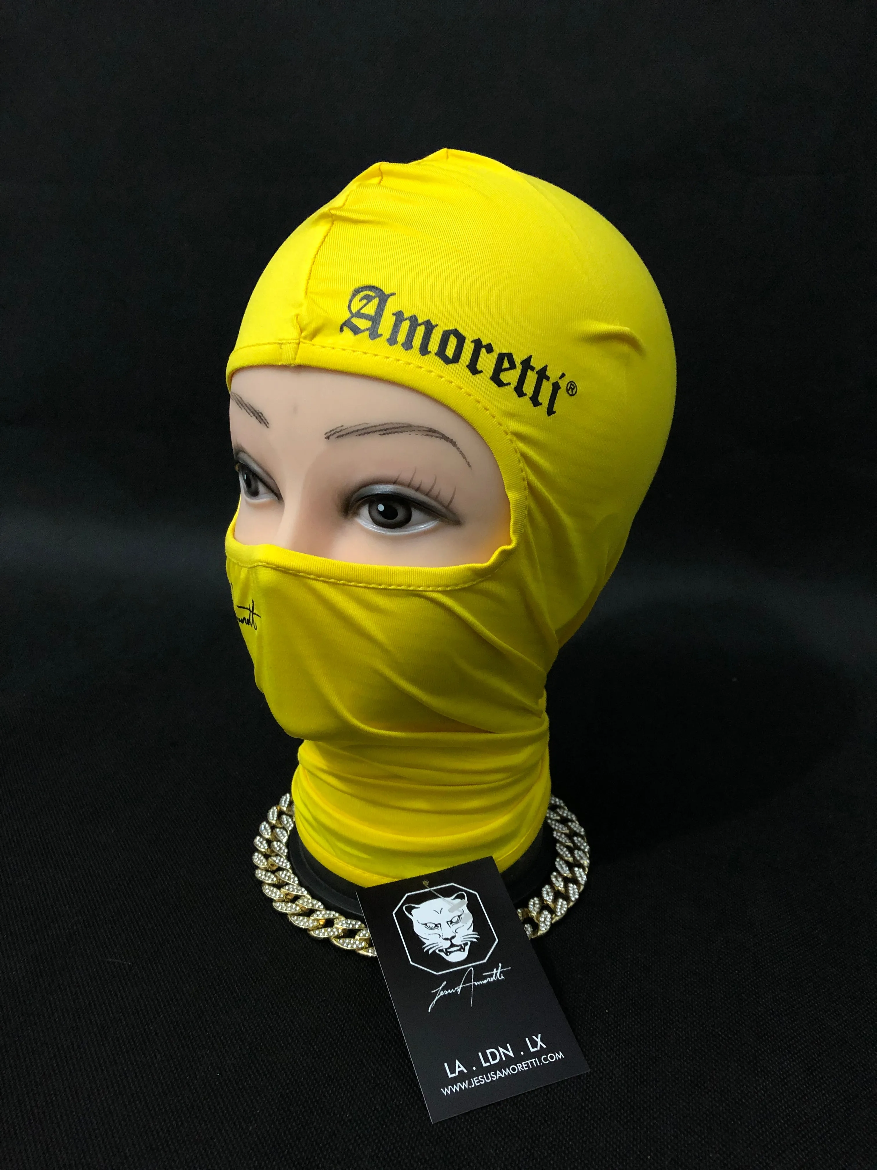 Balaclava Classica Amoretti Amarela