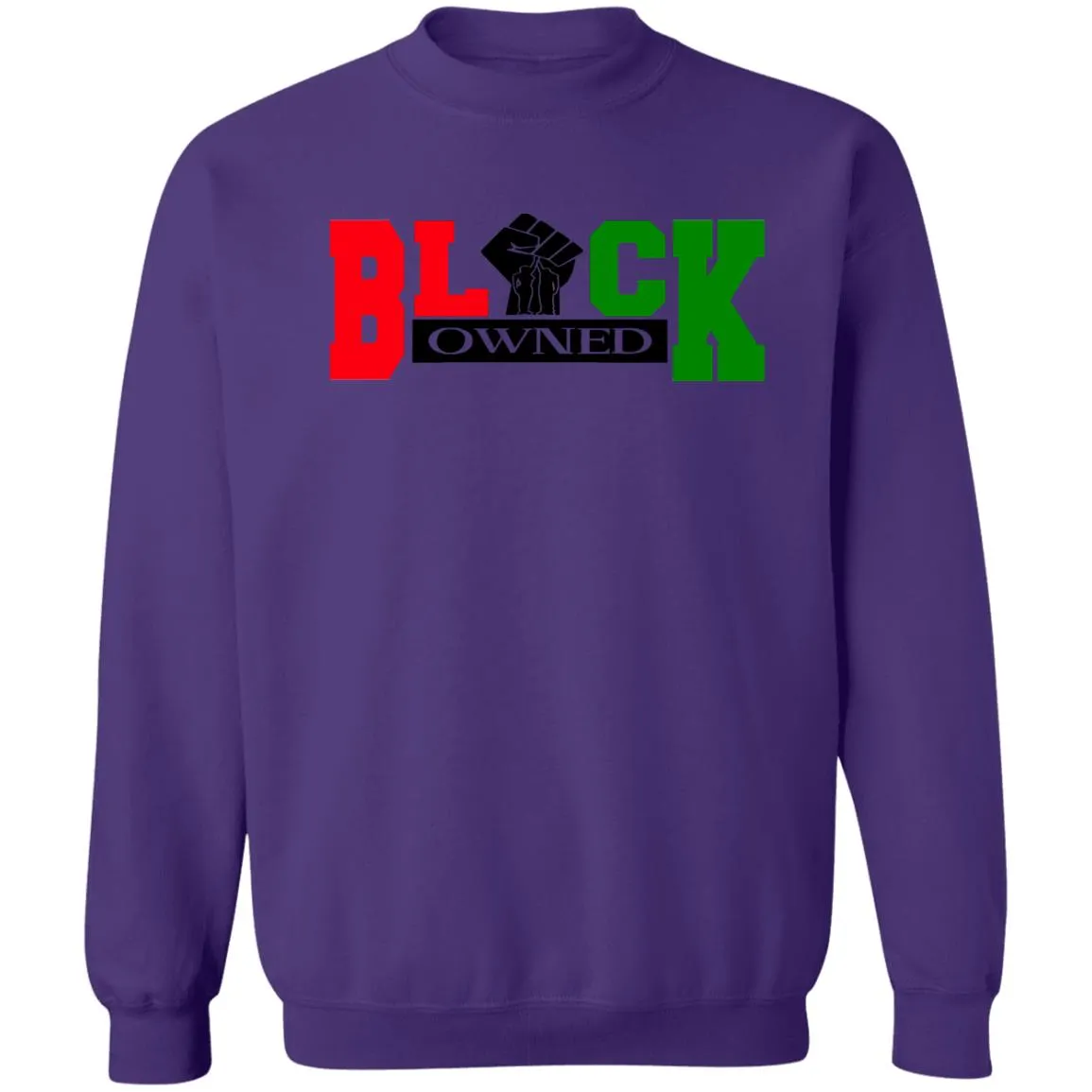 BLACK OWNED RBG UNISEX Sweatshirt