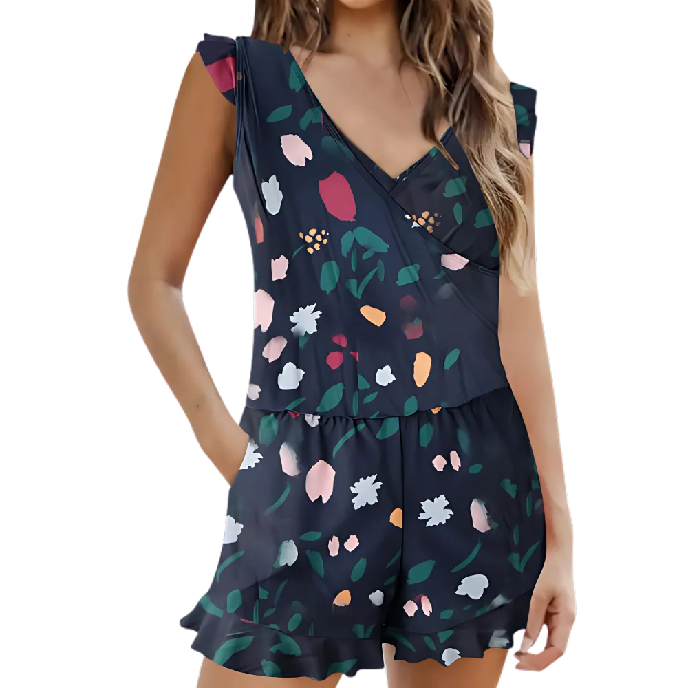 Built In Bra Swim Romper