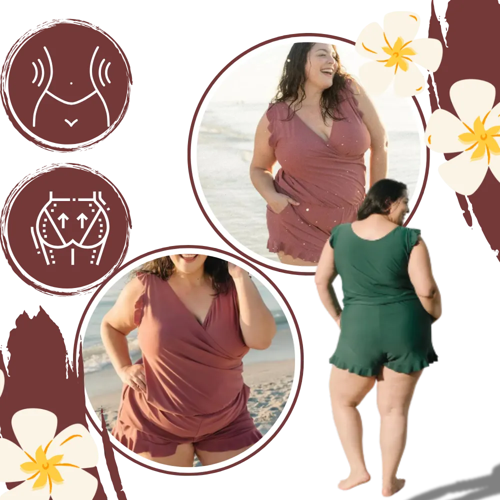 Built In Bra Swim Romper