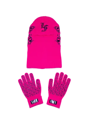 Butterfly Balaclava and Glove Set