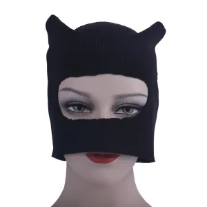 Catwoman Mask Balaclava Costume Cosplay Catsuit