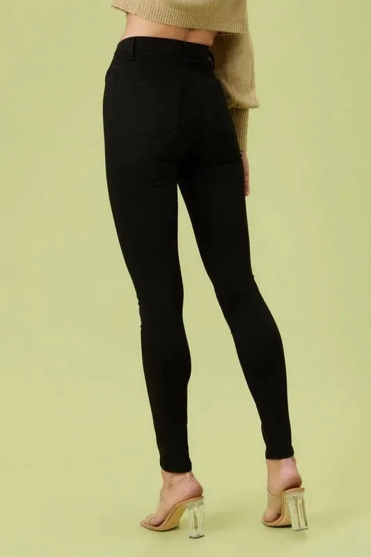 Classic 5 Button Skinny Jeans