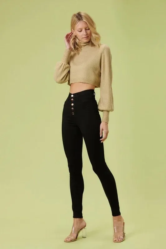 Classic 5 Button Skinny Jeans