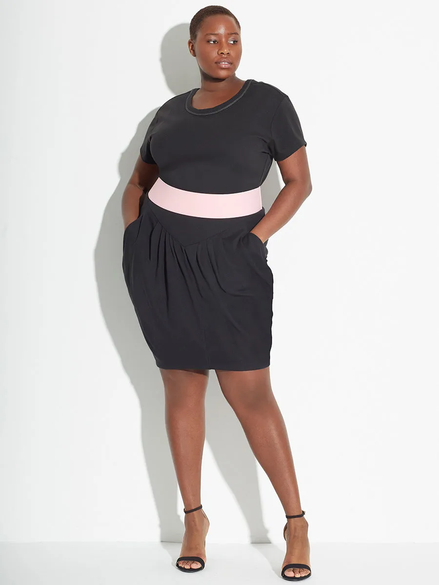 CoolROSE™ Luxe Knit Pleated Skirt