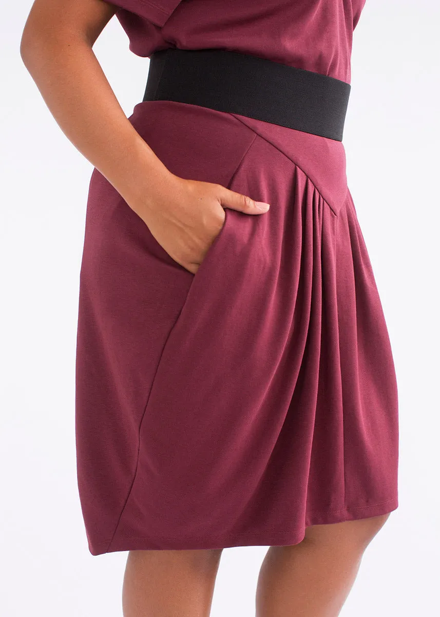 CoolROSE™ Luxe Knit Pleated Skirt