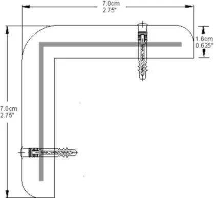Corner Strip - Aluminum
