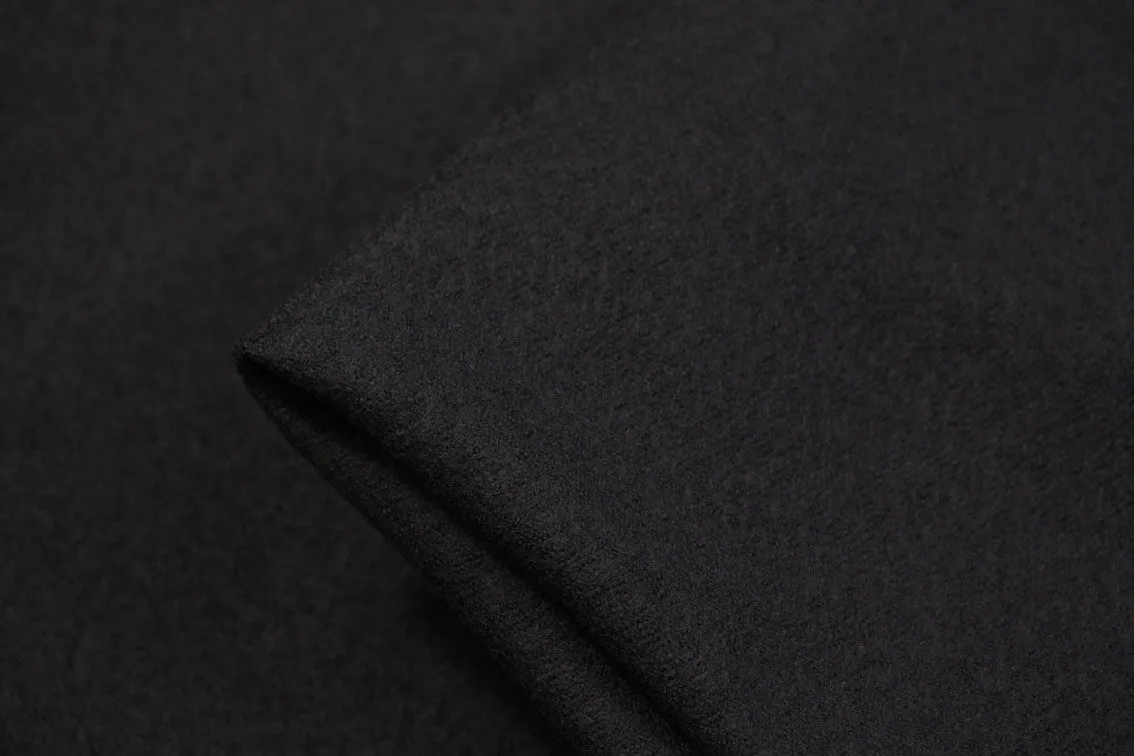 Dark Freedom Boiled Wool