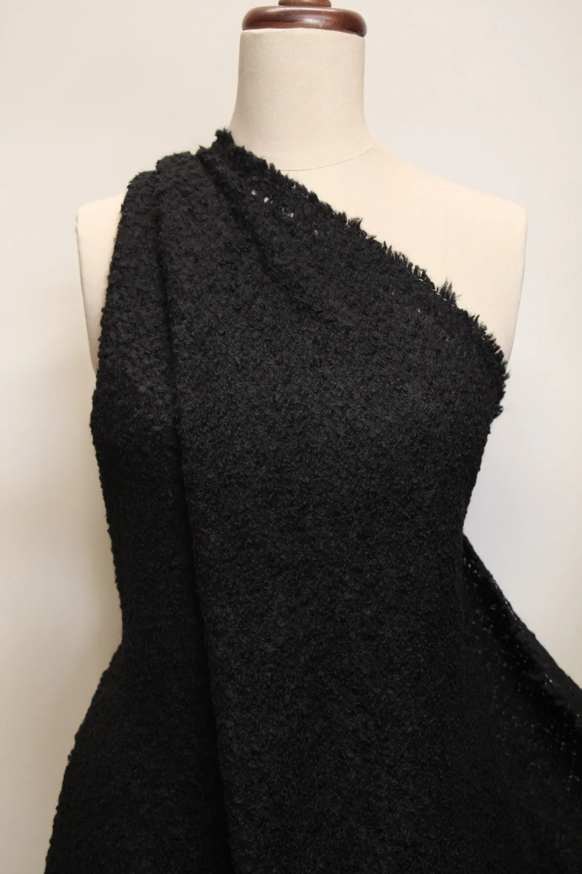 Dark Freedom Boiled Wool