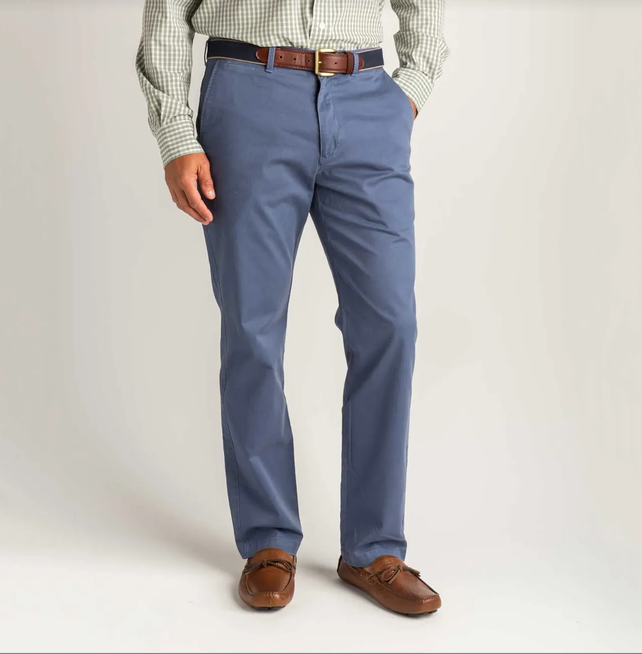 Duck Head Gold School Chino Lake Blue