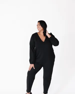 Frankie Romper | Midnight Black