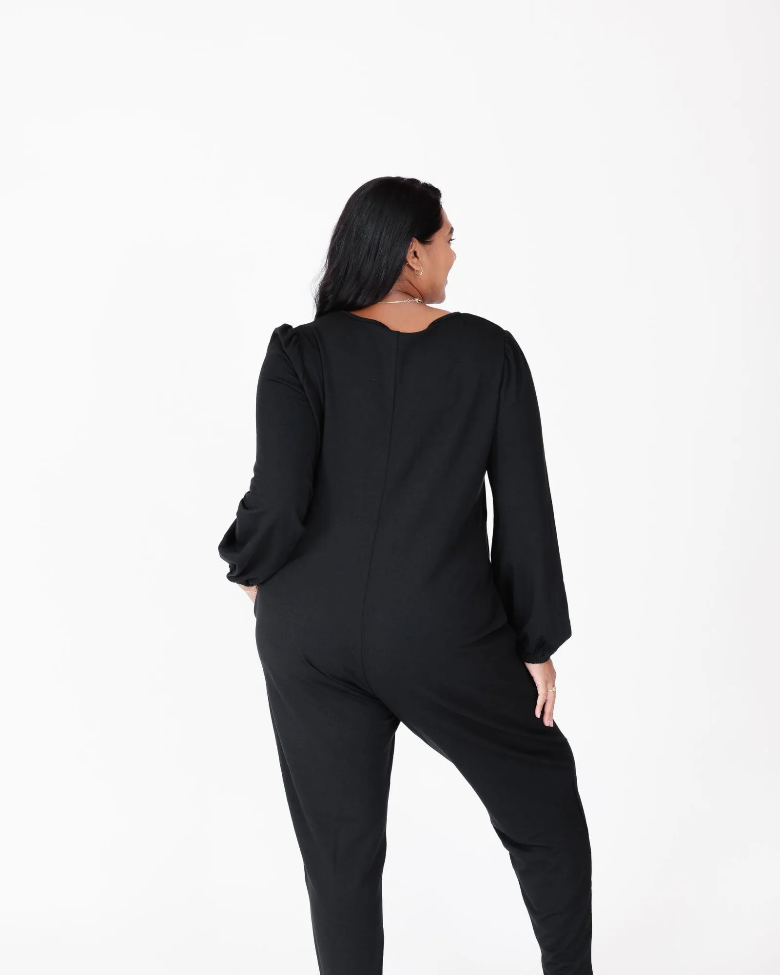 Frankie Romper | Midnight Black