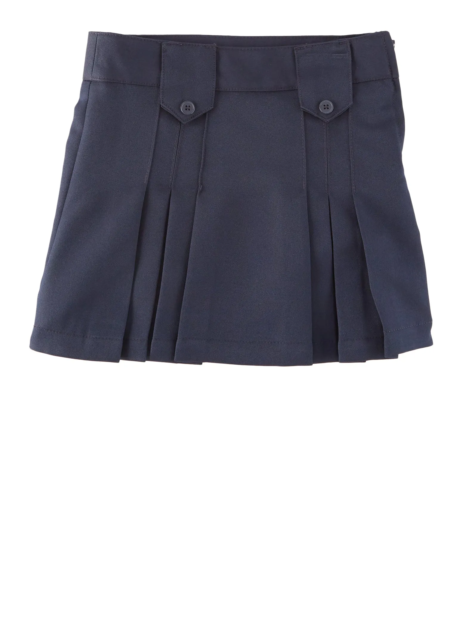 French Toast Girls 4-6x Front Pleated Zip Side Skirt
