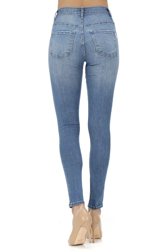 Gia High Rise Skinny Jeans