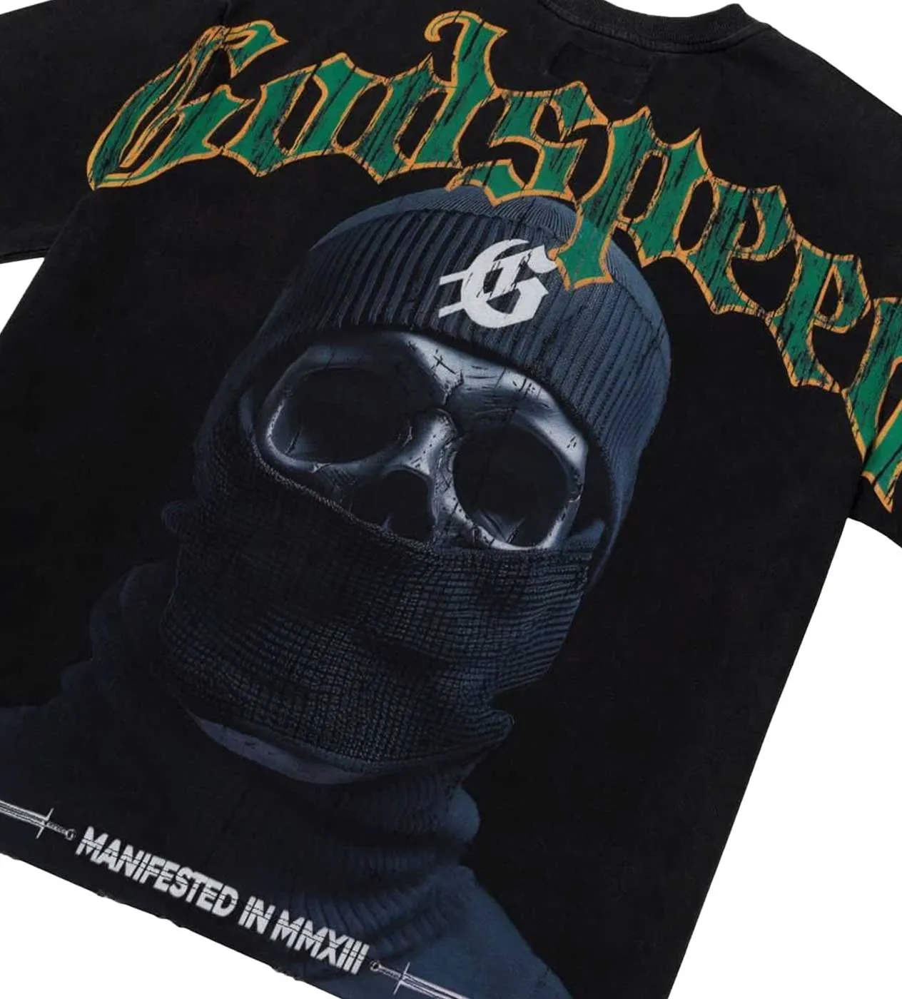Godspeed Balaclava Szn Tee Black Wash