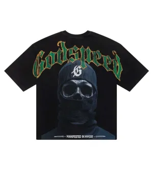 Godspeed Balaclava Szn Tee Black Wash