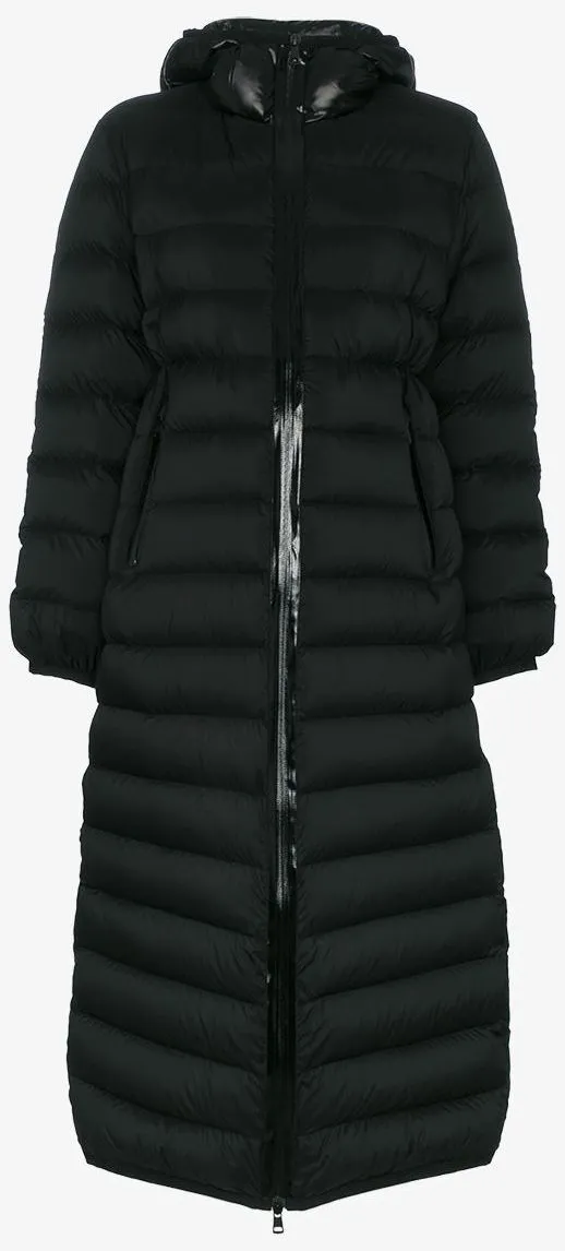 Grue Logo Detail Long Puffer Coat