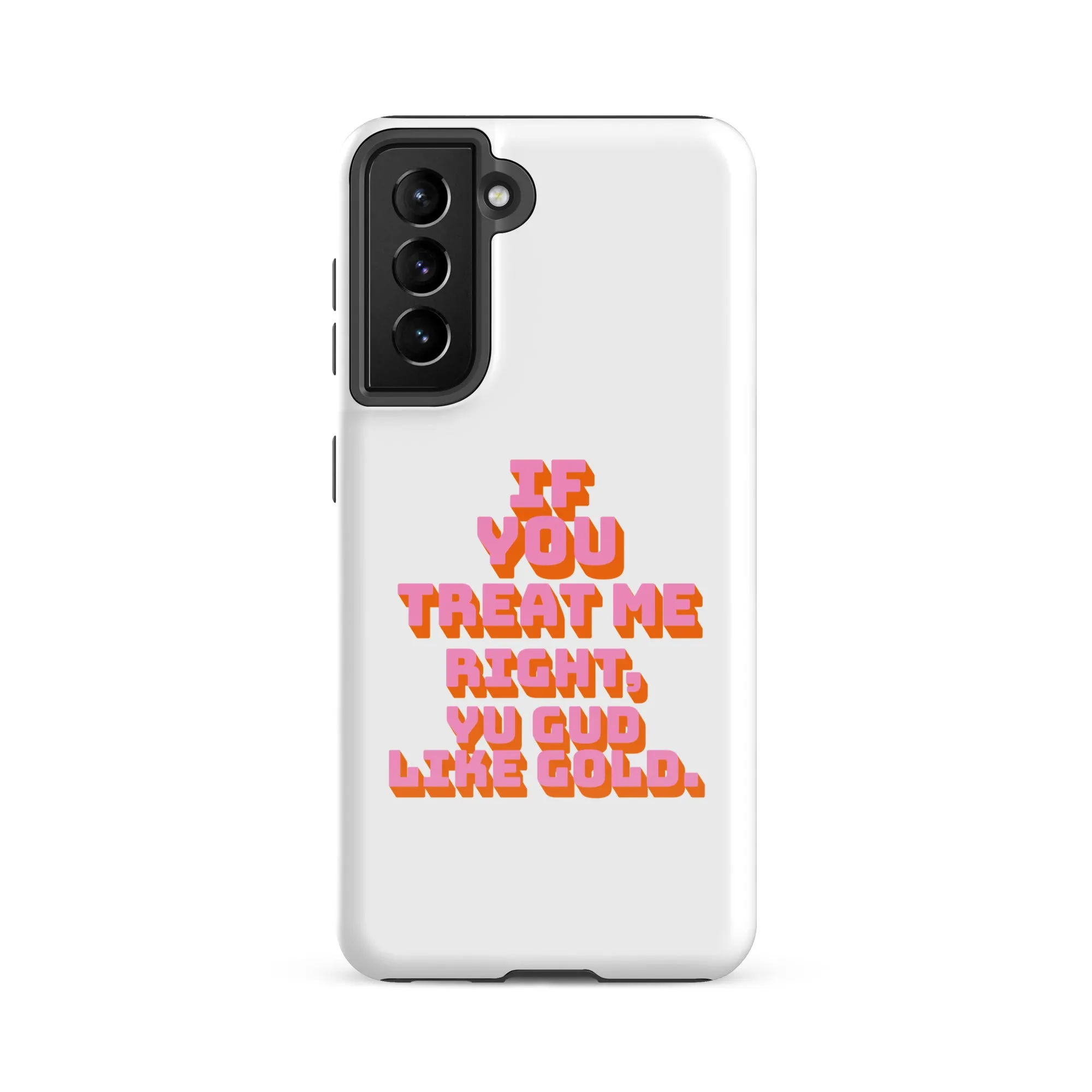 GUD LIKE GOLD - Tough case for Samsung - Jamaican phone case, Customized Jamaican phone case, funny Jamaican phone case