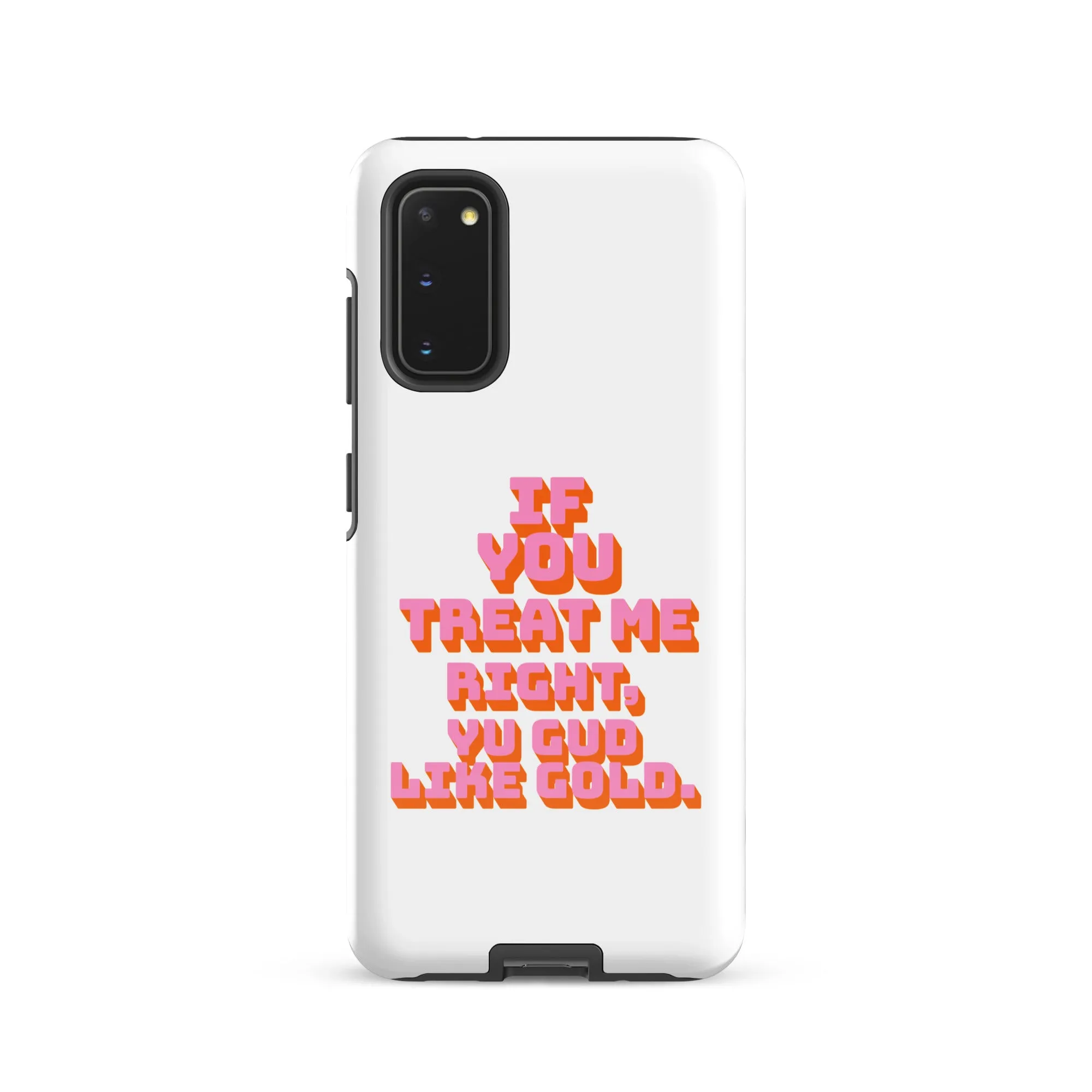 GUD LIKE GOLD - Tough case for Samsung - Jamaican phone case, Customized Jamaican phone case, funny Jamaican phone case