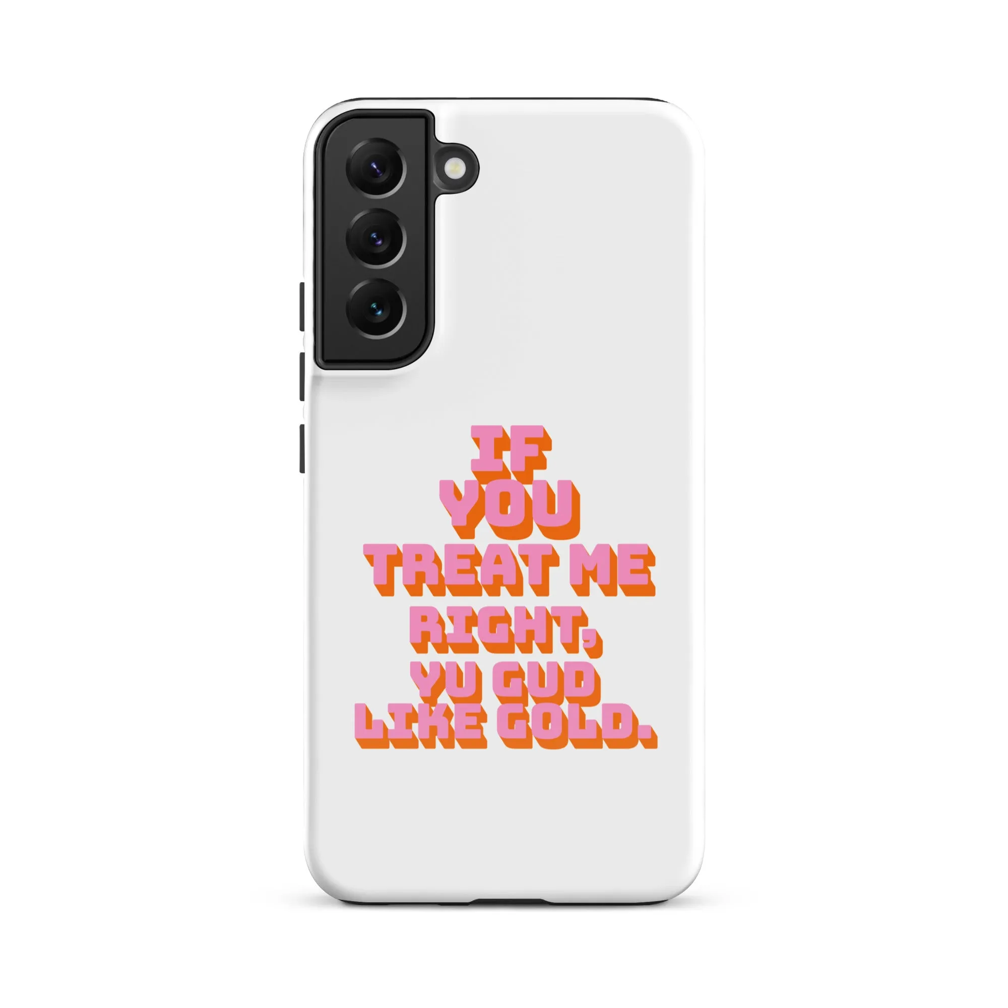 GUD LIKE GOLD - Tough case for Samsung - Jamaican phone case, Customized Jamaican phone case, funny Jamaican phone case