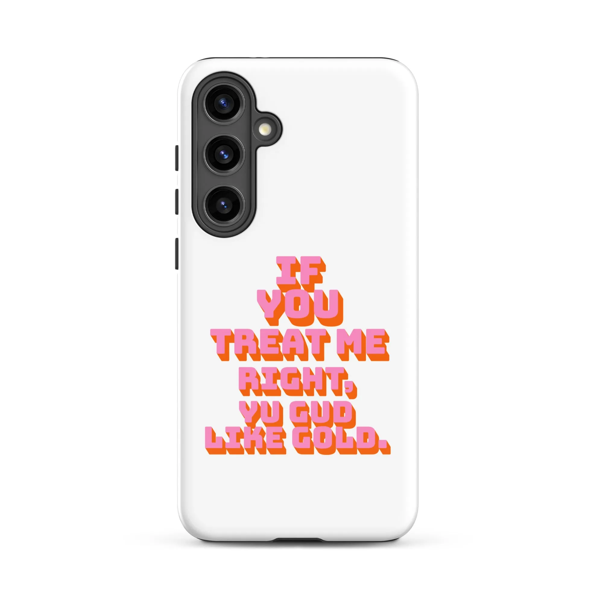 GUD LIKE GOLD - Tough case for Samsung - Jamaican phone case, Customized Jamaican phone case, funny Jamaican phone case