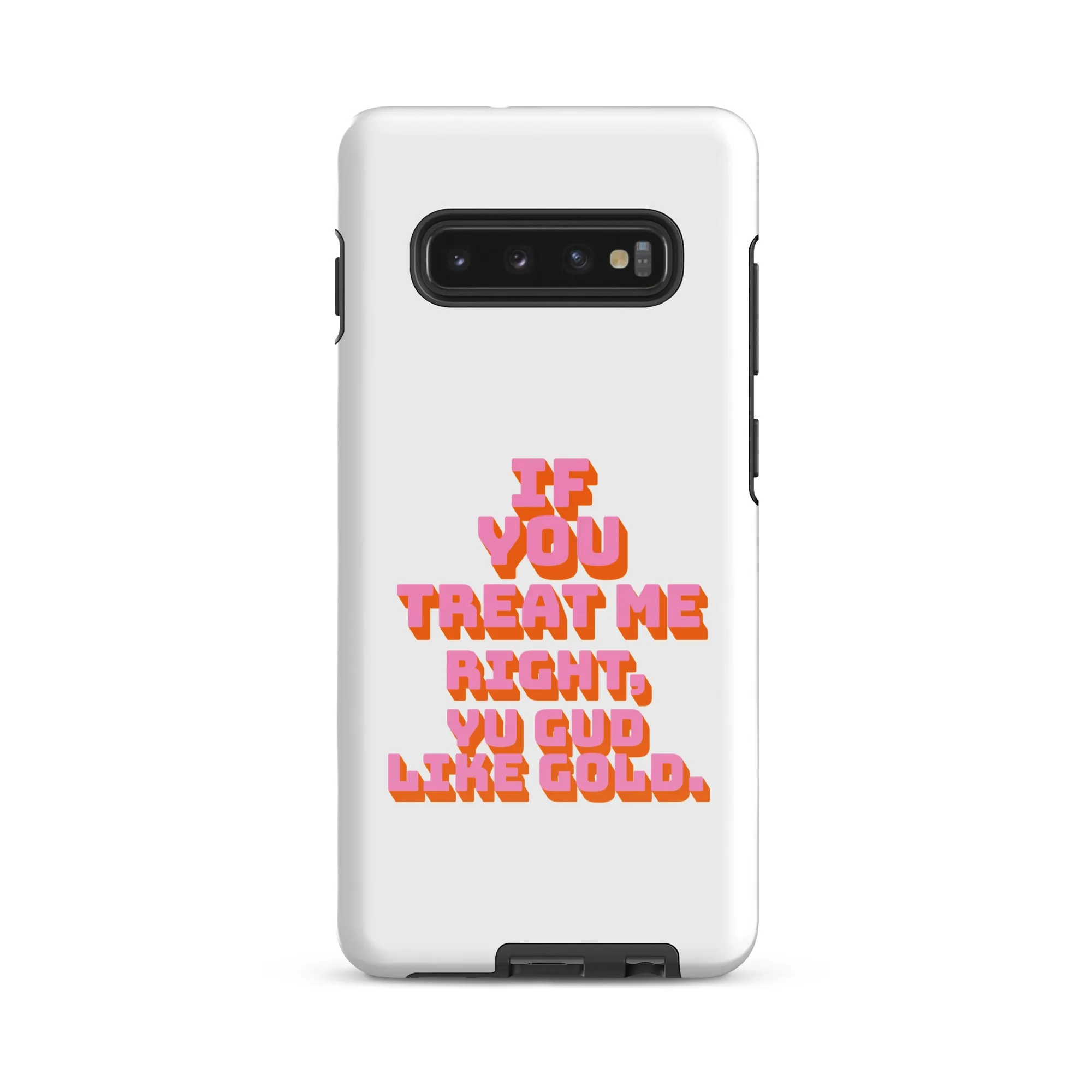GUD LIKE GOLD - Tough case for Samsung - Jamaican phone case, Customized Jamaican phone case, funny Jamaican phone case