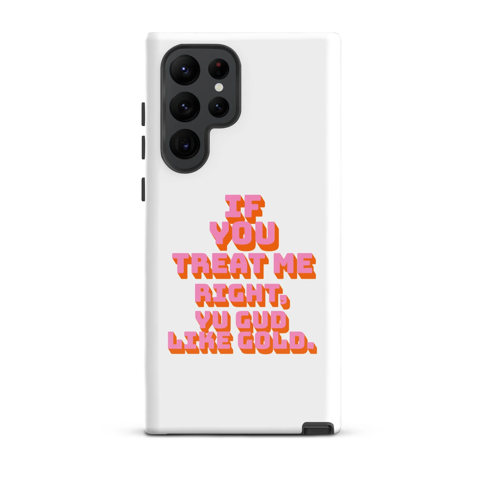GUD LIKE GOLD - Tough case for Samsung - Jamaican phone case, Customized Jamaican phone case, funny Jamaican phone case