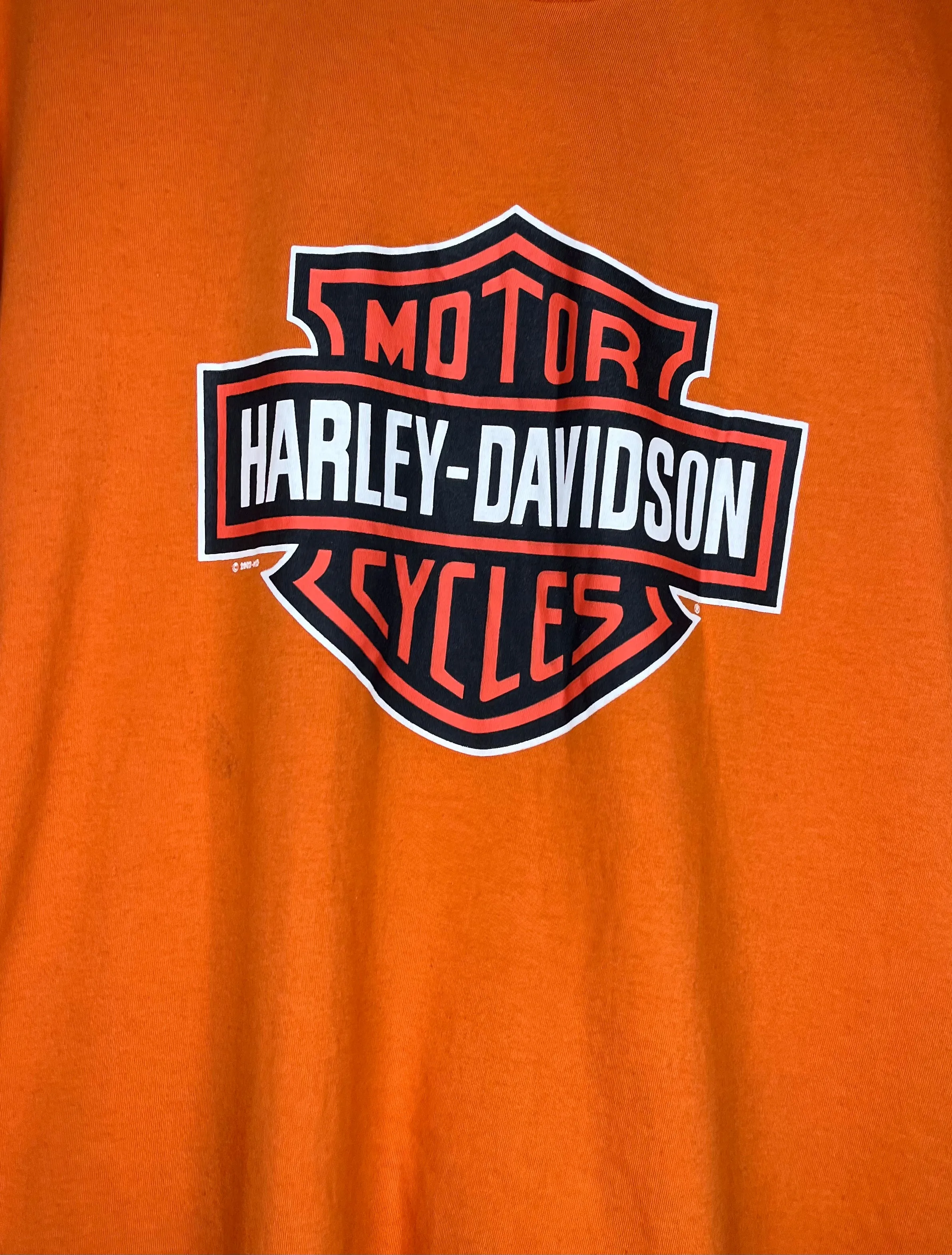 Harley-Davidson Sao Paulo Brasil Orange T-Shirt: XXL