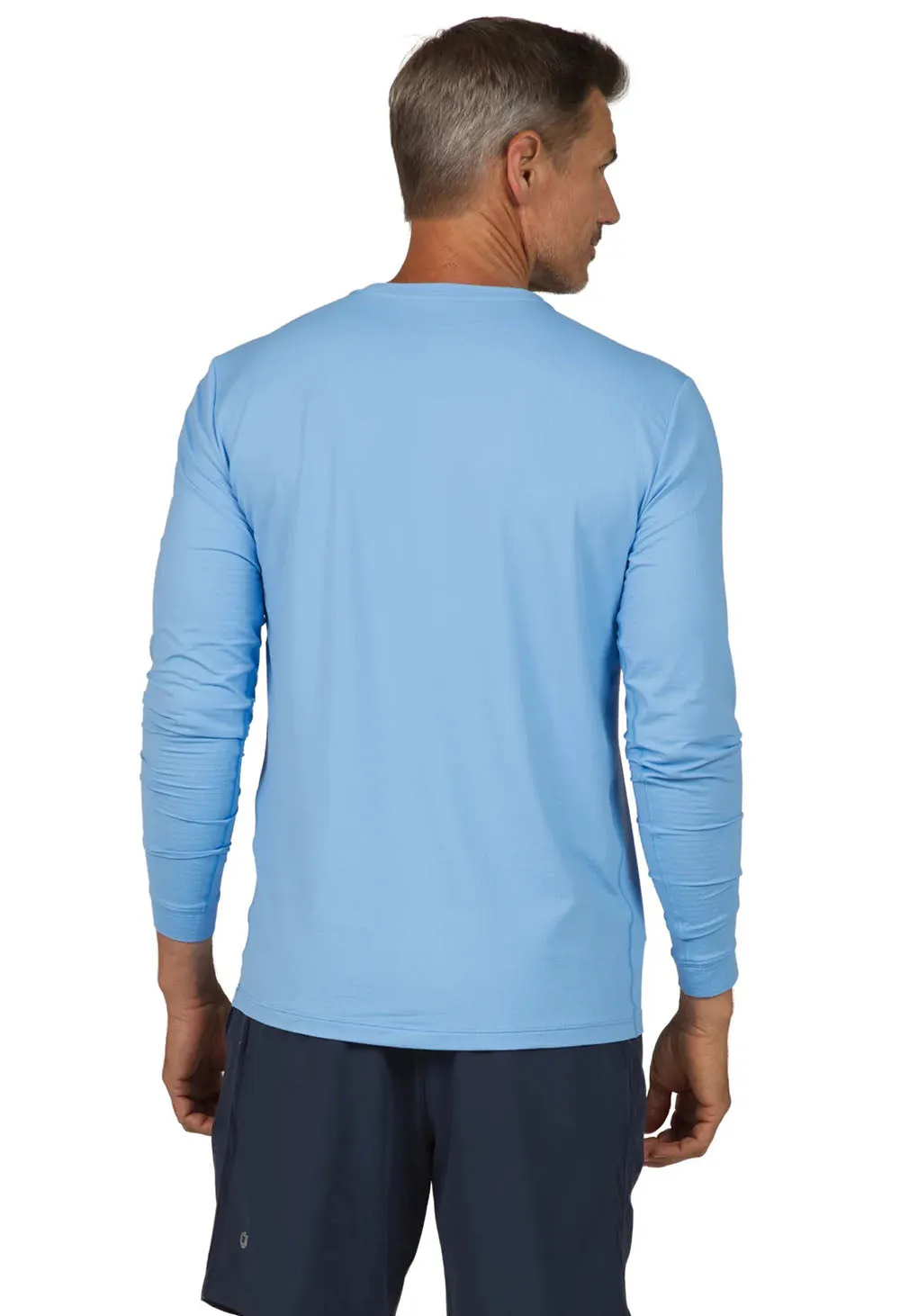 IBKUL Mens Long Sleeve Crew Pullover - Peri