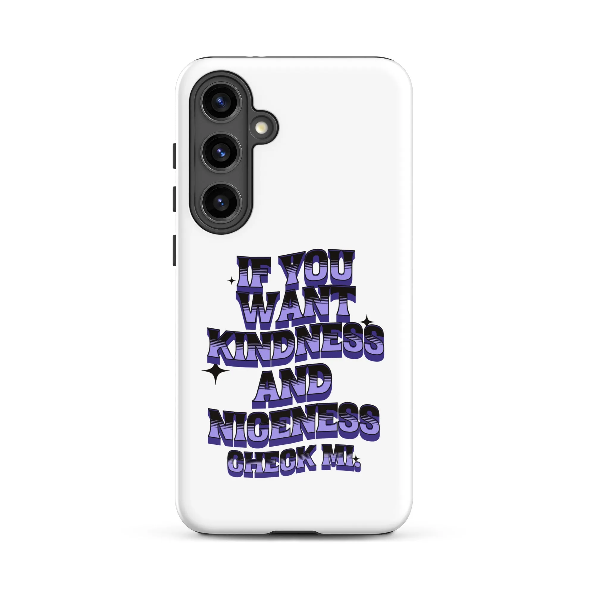 If A Kindness you want - Tough case for Samsung -Jamaican phone case, Customized Jamaican phone case, funny Jamaican phone case